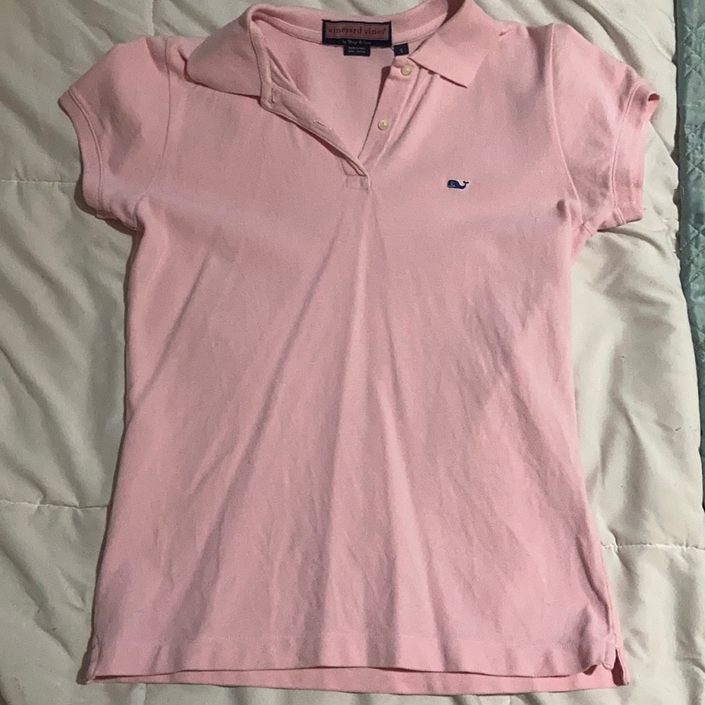 Pink Vineyard Vines Women’s Polo